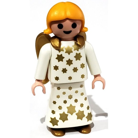 Playmobil REPLACEMENT Part ANGEL w/ Wings figure from Christmas Nativity #5719 - Picture 1 of 2